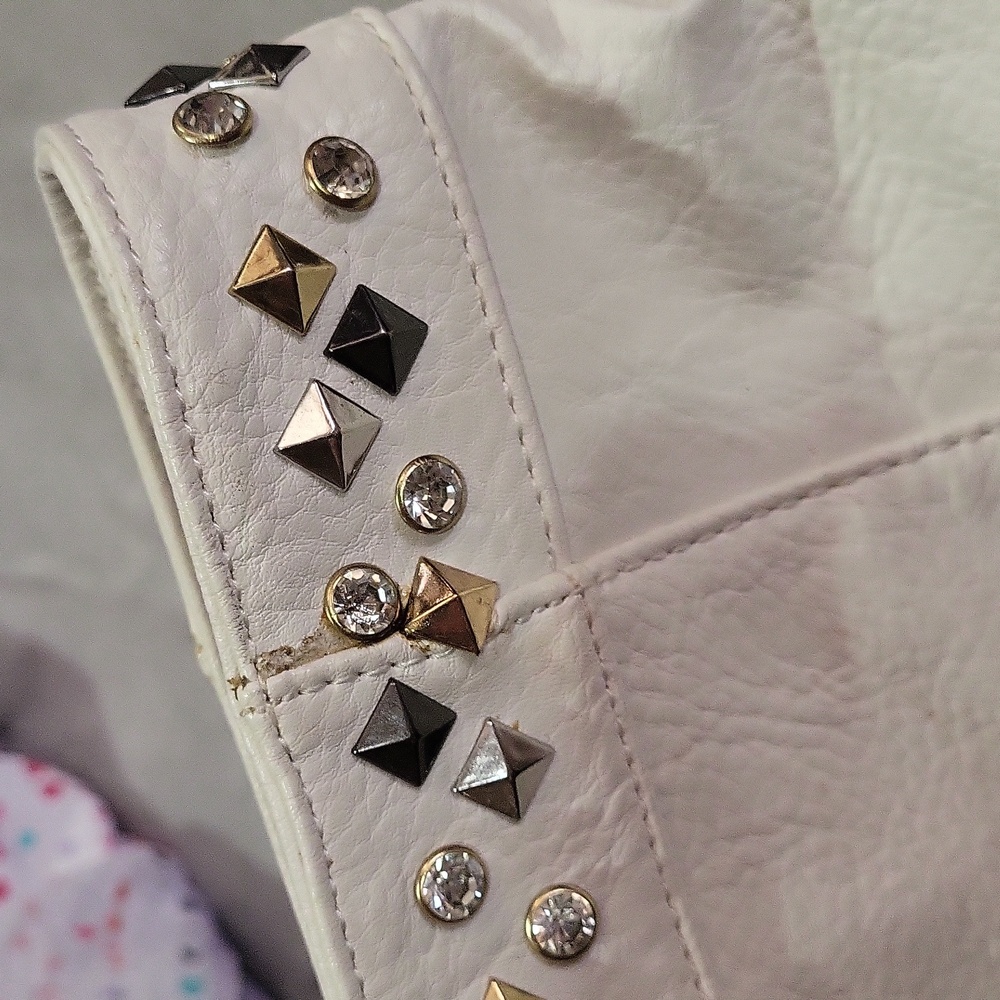 Juicy Couture White Studded Tote Bag - Picture 12 of 16
